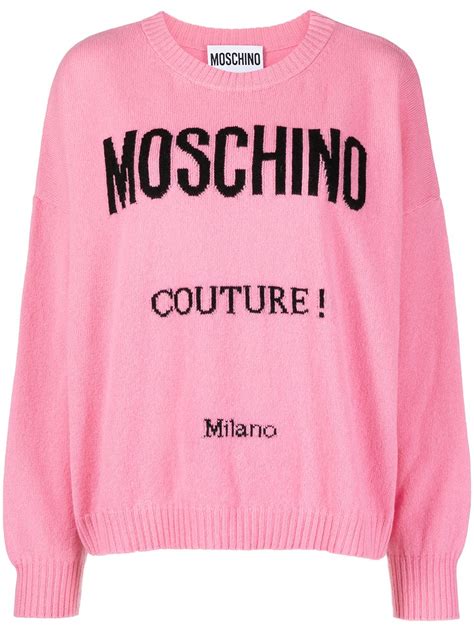 moschino knitwear.